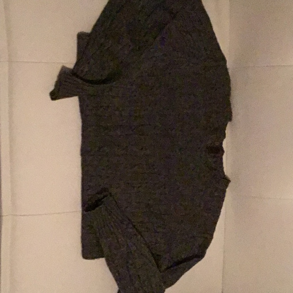 Soft gray wool sweater